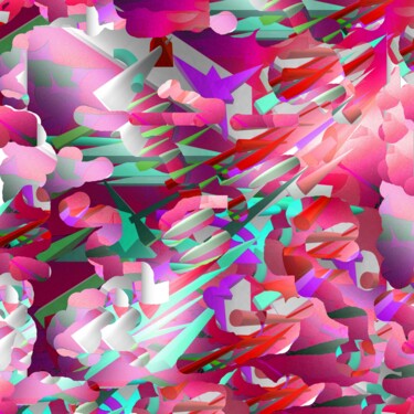 Digitale Kunst mit dem Titel "Intricate cosmic dy…" von Iannilli  Laila Antonella, Original-Kunstwerk, 3D Modellierung Auf P…