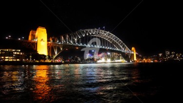 Photography titled "Sydney by Night - I…" by Ian Vernon, Original Artwork