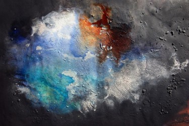 Pintura titulada "galaxia 2" por Ibeth Muttis, Obra de arte original, Oleo