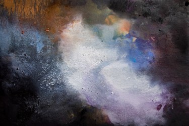 Pintura titulada "galaxia 3" por Ibeth Muttis, Obra de arte original, Oleo