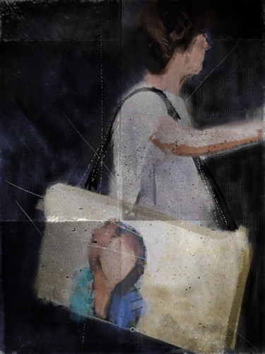 Arte digital titulada "Art bag" por Ibeth Muttis, Obra de arte original