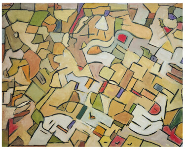 Painting titled "Formaciones" by Icastro, Original Artwork, Acrylic
