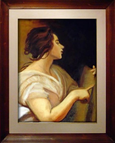 Pittura intitolato "TR-006 RETRATO" da Icastro, Opera d'arte originale