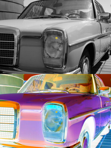 Photography titled "Car 9" by Icolorart, Original Artwork, Digital Photography