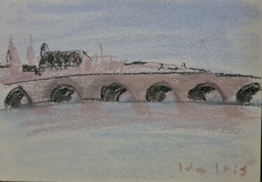 绘画 标题为“Maastricht. Romeins…” 由Ida Iris, 原创艺术品, 粉彩
