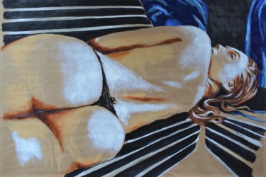 Pintura titulada "Sofa" por Idhem San, Obra de arte original, Oleo