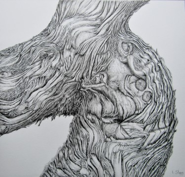 Drawing titled "Cep III" by Isabelle Stagg, Original Artwork, Ink