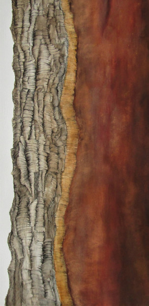 Desenho intitulada "Quercus Suber I" por Isabelle Stagg, Obras de arte originais, Aquarela