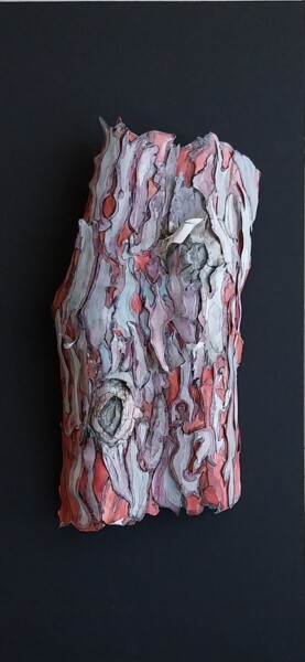 Κολάζ με τίτλο "Bark 5" από Isabelle Stagg, Αυθεντικά έργα τέχνης, Κολάζ