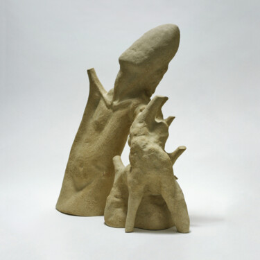 Sculpture titled "Vallauris" by Ielizaveta Portnova, Original Artwork, Ceramics