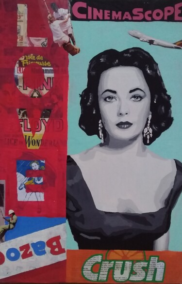 Collages titled "Love" by Ignacio Galli, Original Artwork, Collages