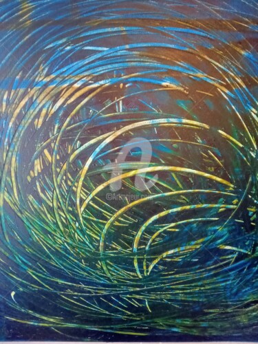 Картина под названием "Бесконечность .." - Игорь Абрамов, Подлинное произведение искусства, Акрил