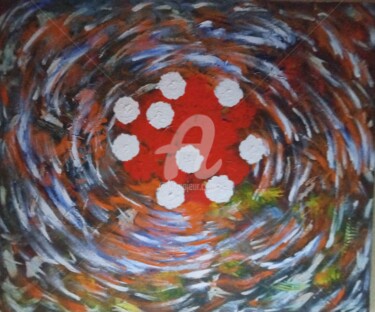 Картина под названием "Лёгким движением ру…" - Игорь Абрамов, Подлинное произведение искусства, Масло