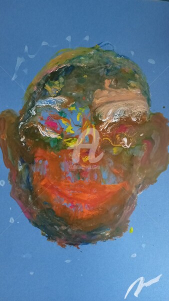 Рисунок под названием "Все равно вас всех…" - Игорь Абрамов, Подлинное произведение искусства, Акрил