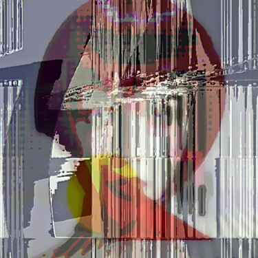 Druckgrafik mit dem Titel "Mixed Portraiture M…" von Igor Bajenov, Original-Kunstwerk, Digitale Malerei