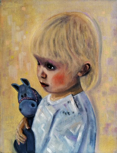 Painting titled "Кука" by Igor Bondarenko, Original Artwork, Oil