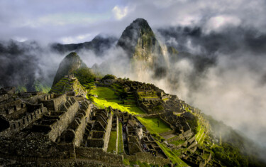 Photography titled "Machu Picchu mornin…" by Igor Borišek, Original Artwork, Digital Photography