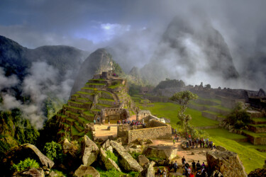 Fotografia intitolato "Machu Picchu mornin…" da Igor Borišek, Opera d'arte originale, Fotografia digitale