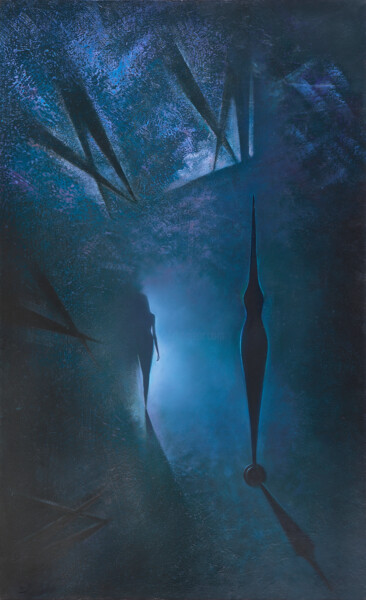 Картина под названием "Wandering Under The…" - Igor Eliseev, Подлинное произведение искусства, Масло