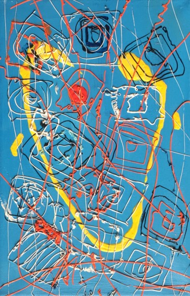 Countdown 2970 Vibration / Sunglasses Painting titled "Countdown 2970 Vibr…" by J.Rockefeller, Original Art, Oil