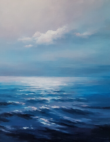 Pittura intitolato "Sea" da Igor Makeev, Opera d'arte originale, Olio