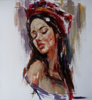Painting titled "ecstasy" by Igor Navrotski, Original Artwork, Oil