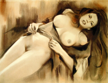 Рисунок под названием "Грёзы" - Igor Pautov, Подлинное произведение искусства, Пастель