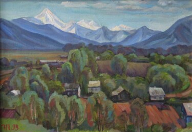 Painting titled "Камчатка" by Igor Primachenko, Original Artwork, Oil