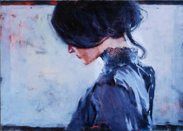 Malerei mit dem Titel "Maria" von Igor Shulman, Original-Kunstwerk, Öl