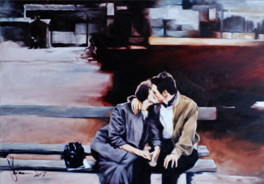Peinture intitulée "Romance" par Igor Shulman, Œuvre d'art originale, Huile
