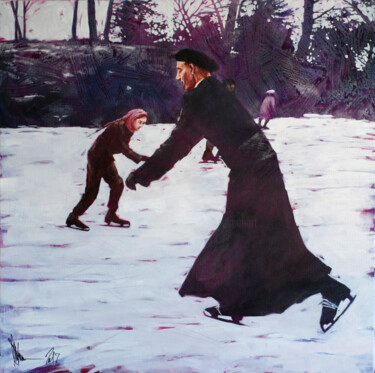 Картина под названием "Project "Winter Tal…" - Igor Shulman, Подлинное произведение искусства, Масло