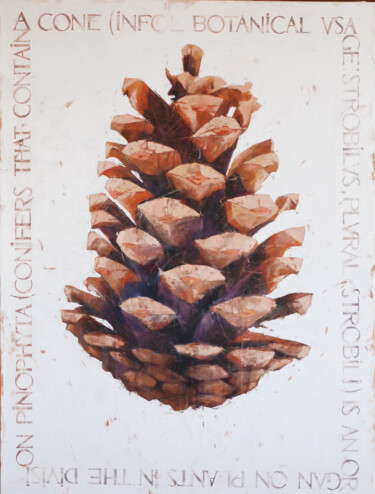 Peinture intitulée "Project "Botanica".…" par Igor Shulman, Œuvre d'art originale, Huile Monté sur Châssis en bois