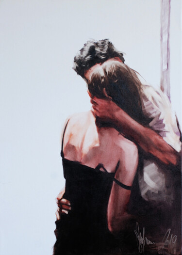 Картина под названием "Long farewell." - Igor Shulman, Подлинное произведение искусства, Масло