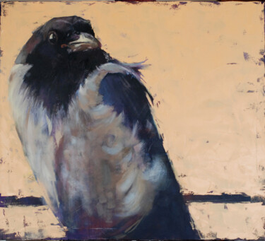 Painting titled "The world of birds.…" by Igor Shulman, Original Artwork, Oil