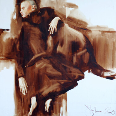Pittura intitolato "Together to the end." da Igor Shulman, Opera d'arte originale, Olio Montato su Telaio per barella in leg…
