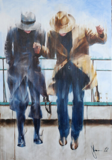 Peinture intitulée "Do not be afraid of…" par Igor Shulman, Œuvre d'art originale, Huile