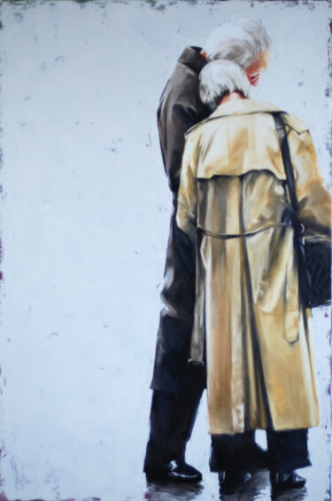 Pintura titulada "Parting." por Igor Shulman, Obra de arte original, Oleo