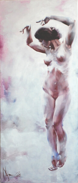 Painting titled "My muse." by Igor Shulman, Original Artwork, Oil