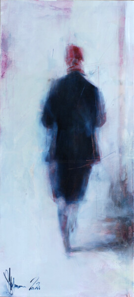 Картина под названием "Ambiance." - Igor Shulman, Подлинное произведение искусства, Масло