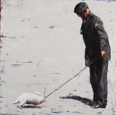Картина под названием "The spring" - Igor Shulman, Подлинное произведение искусства, Масло