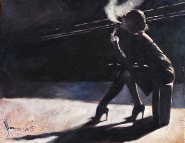 Pintura titulada "The anticipation" por Igor Shulman, Obra de arte original, Oleo