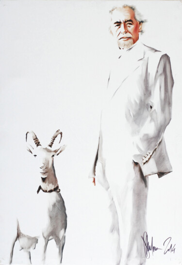 Картина под названием "The family portrait" - Igor Shulman, Подлинное произведение искусства, Масло
