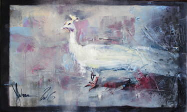 Malerei mit dem Titel "Project "White drea…" von Igor Shulman, Original-Kunstwerk, Öl