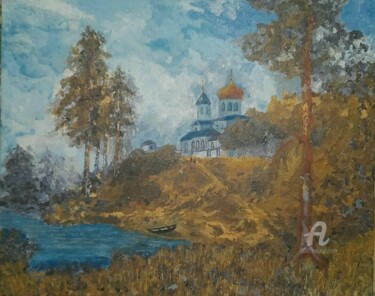 Картина под названием "Под Звенигородом" - Игорь Землянский, Подлинное произведение искусства, Акрил