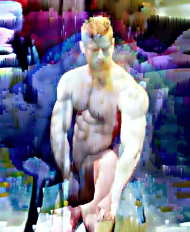 ... Men - Erotic Body - Portraiture in Modern #2020 Photography titled "... Men - Erotic Bo…" by Igor Bajenov, Original Art, Analog Print