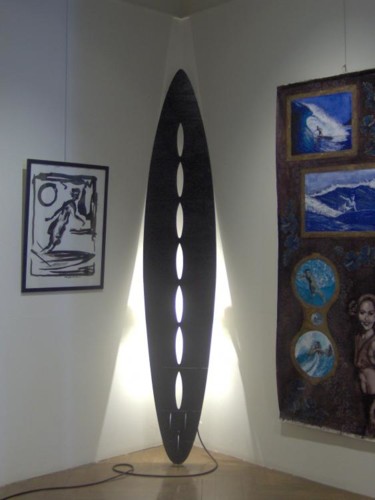 Sculpture intitulée "surf board" par Igor Gaignault, Œuvre d'art originale
