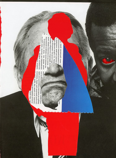 (from the series of portraits) portrait No. 1 Collages titled "(from the series of…" by Igor Matviyenko, Original Art, Collages