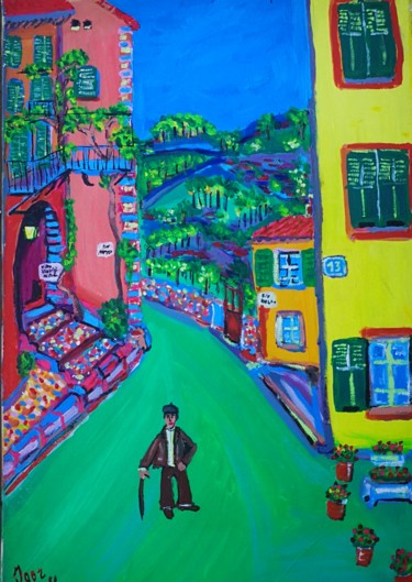 Painting titled "L'espoir d'une vie…" by Igor Marceau, Original Artwork, Acrylic