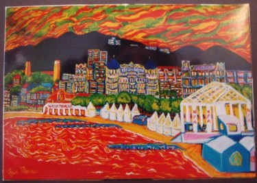 Peinture intitulée "Cannes a le Plus" par Igor Marceau, Œuvre d'art originale