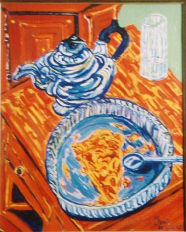 Painting titled "la tarte tatin" by Igor Marceau, Original Artwork